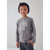MAYORAL chlapčenské tričko s potlačou - Sivá (Veľkosť 140)