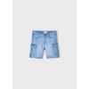Chlapčenské rifľové bermudy - Modrá (Veľkosť 122)