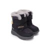 Chlapčenská LED svietiaca zimná obuv s membránou D.D.Step (Veľkosť 33, Farba Čierna)