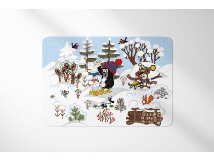 prostirani krtek a zima emxi