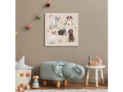 Das Bild Hunde (Größe 60x40)