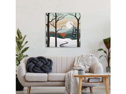 Bild Silbermond (Größe 60x40)