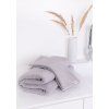 Hotelhandtuch grau (Material 100% Baumwolle, Größe 30/50)