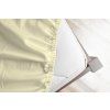 Bettlaken Hellbeige ELASTAN STANDARD (Material Jersey mit Elastan, Größe 100/200/40)