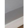 Bettlaken Hellgrau INTERLOCK (Material Jersey-Interlock, Größe 90-100 x 200-220/35)
