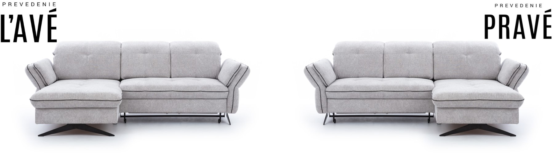 LUNARO malé rohové provedení levé pravé