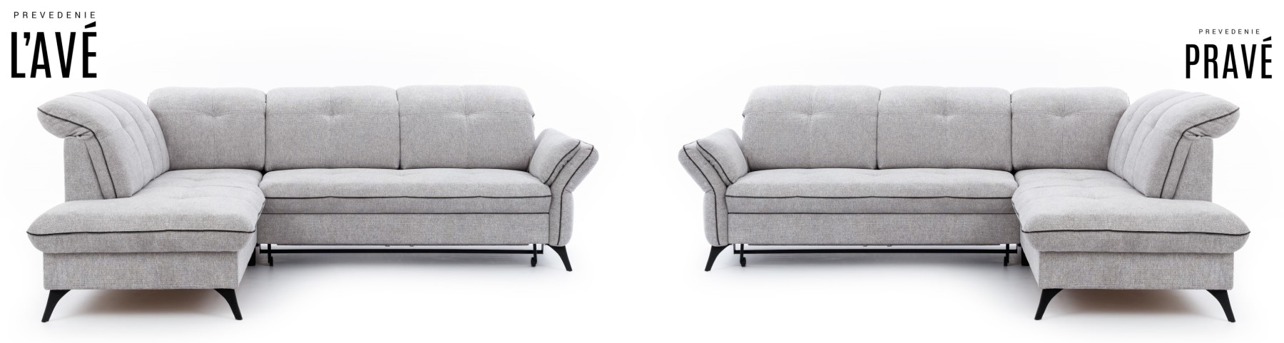 LUNARO velký roh levé a pravé provedení