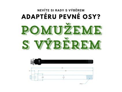 vyber adapteru pevne osy