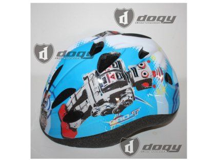 1627 detska prilba modra pro t vigo robot s