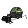 2599 3 vozik burley tail wagon dog green