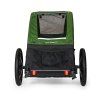 2599 12 vozik burley tail wagon dog green