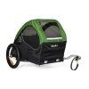 2599 vozik burley tail wagon dog green