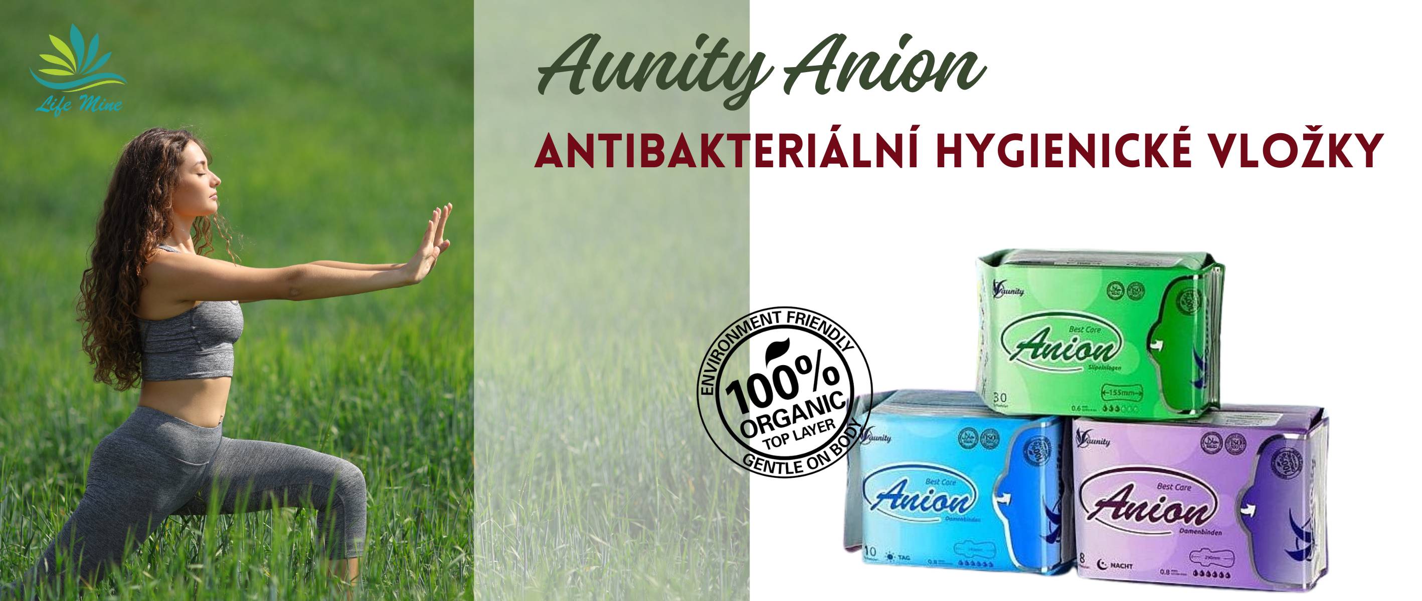 Antibakteriální vložky AUNITY