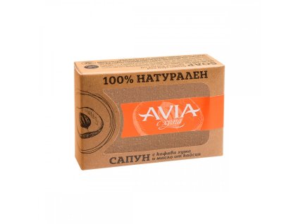 vyr 1937 AVIA 100 prirodni mydlo s hnedym jilem a merunkovym olejem