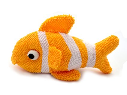 vyr 1384179 MAGNUM zlata rybka detska myci houba PREMIUM orange fish