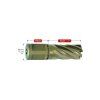 201260u032 | Kernbohrer 32 mm, GOLD-DRILL LINE 30 Schaft WELDON 19