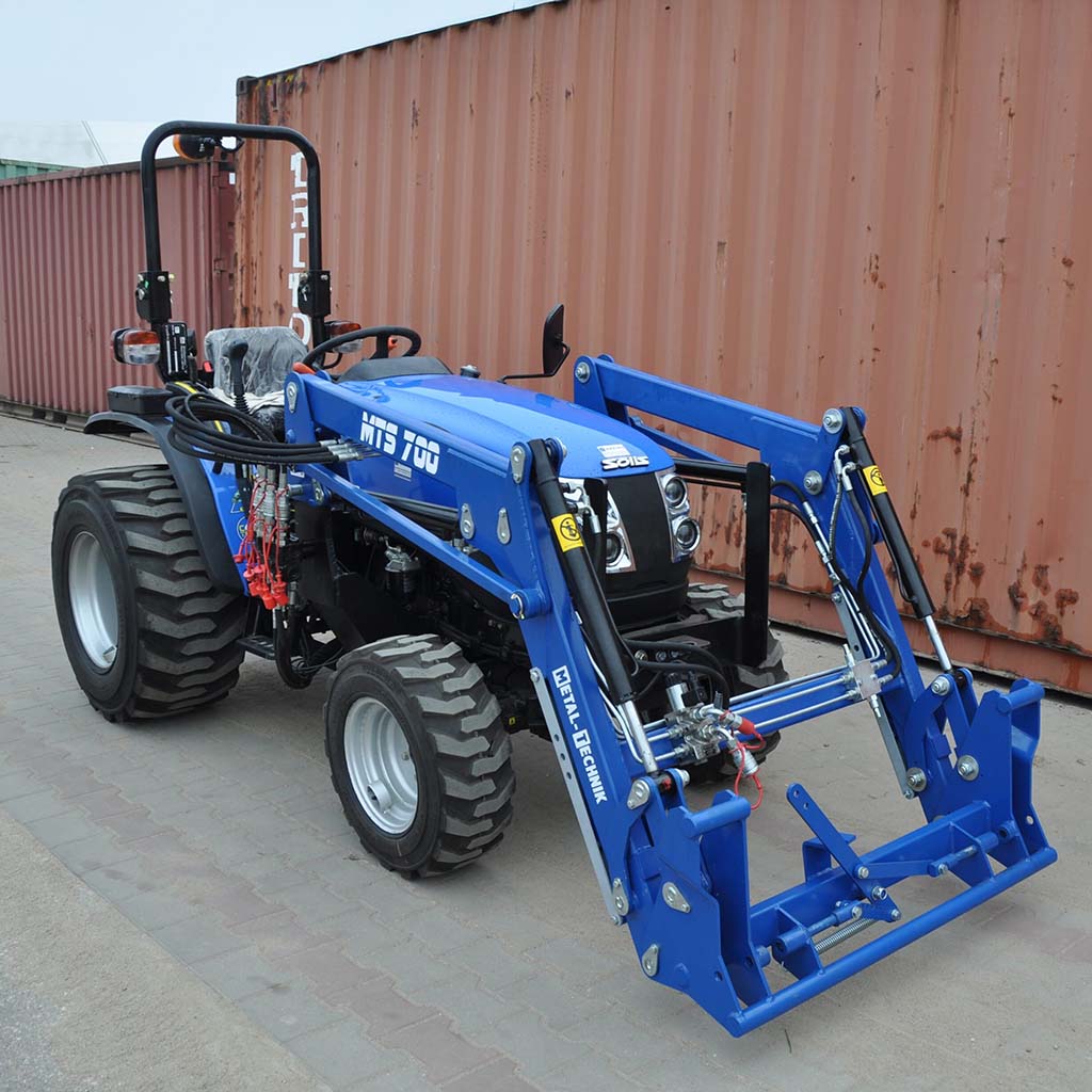 Ukázky montáže čelních nakladačů