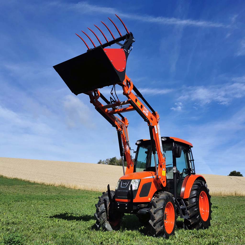 Ukázky montáže čelních nakladačů