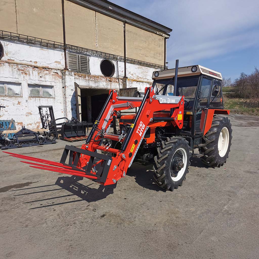 Ukázky montáže čelních nakladačů