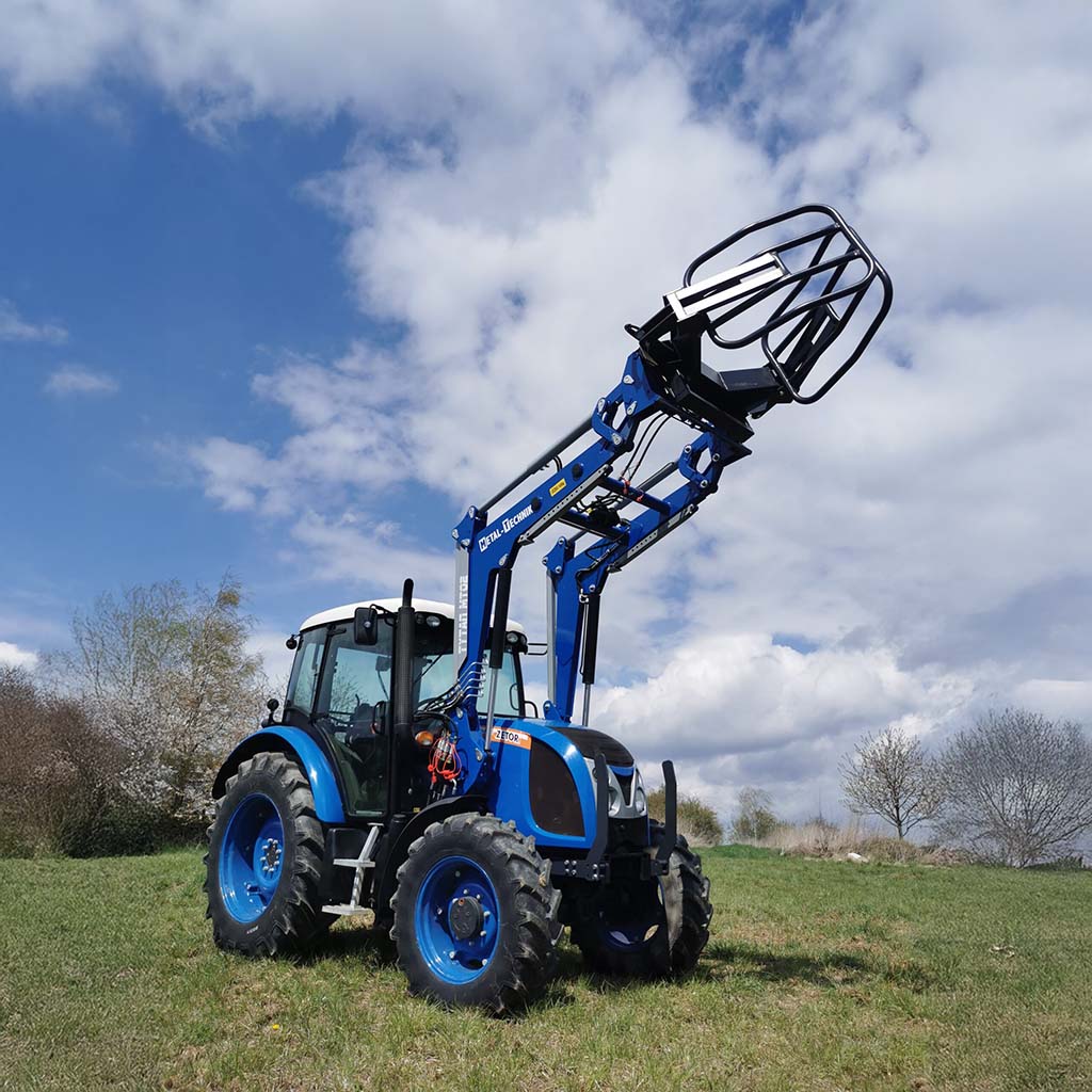 Ukázky montáže čelních nakladačů