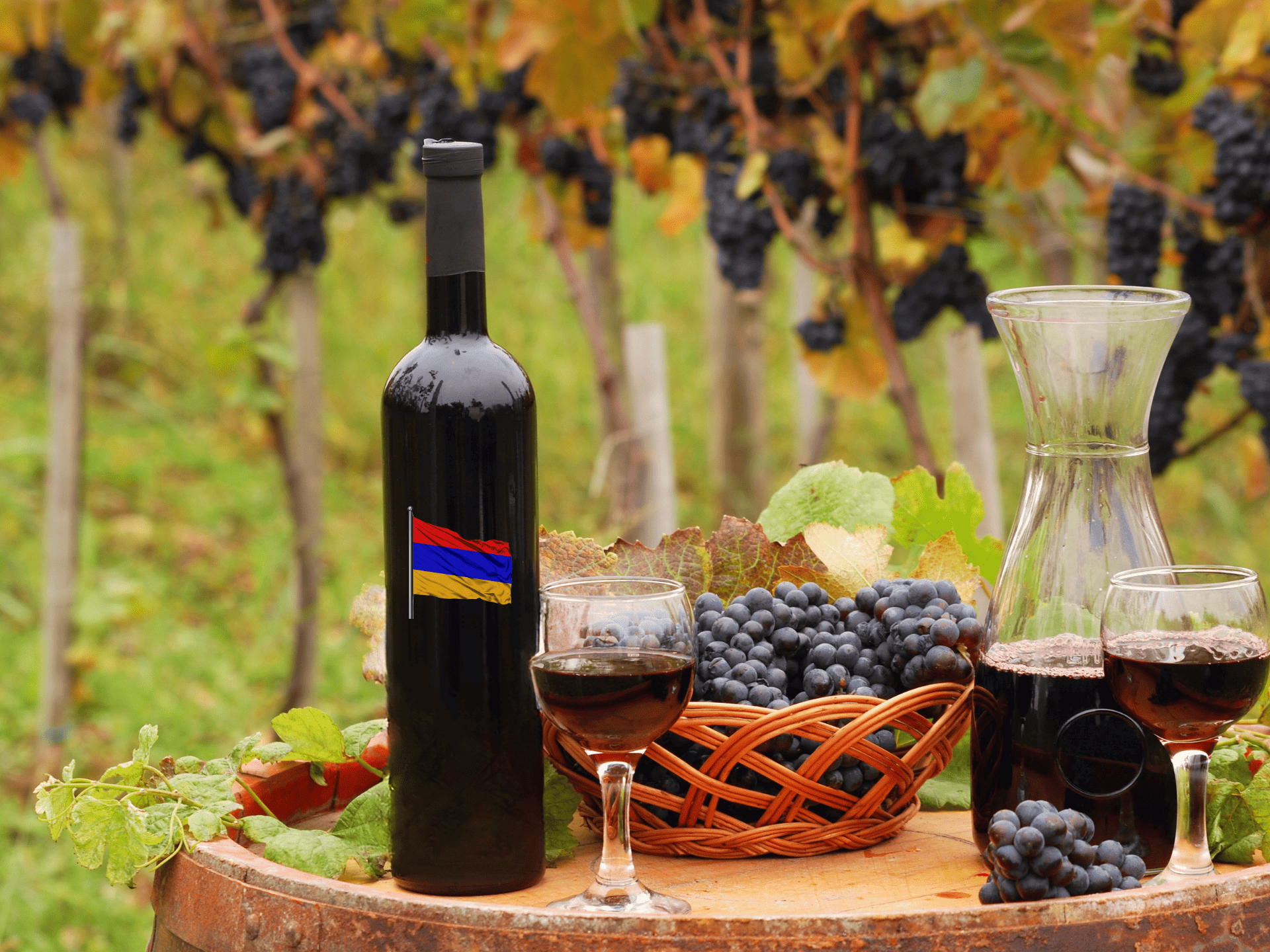 Arménská červená vína