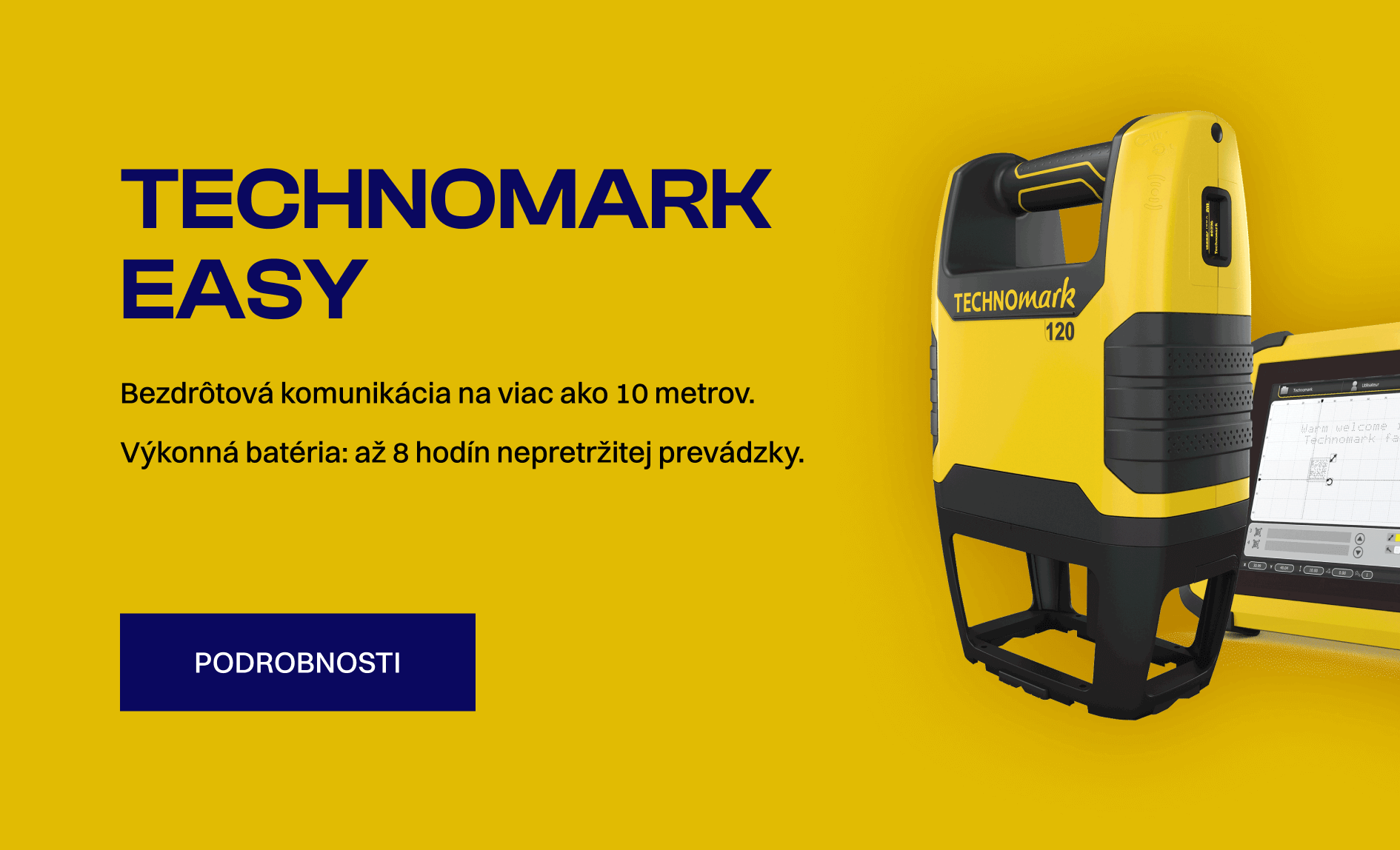 Mikroúderový stroj Technomark EASY