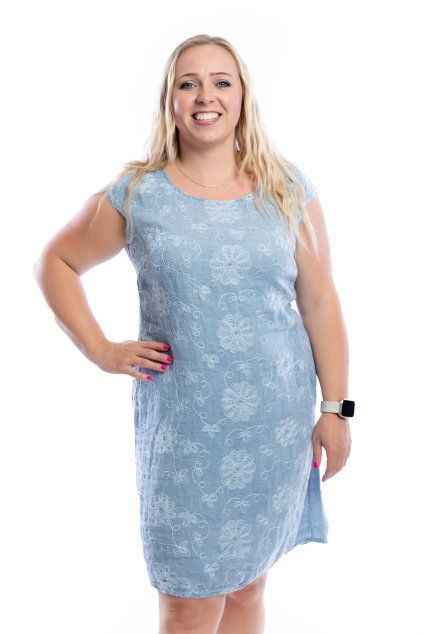 lnene saty MINDY modra