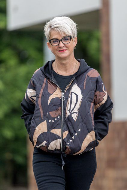 damska mikina PIXORA cerna