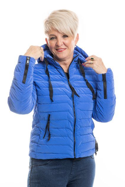 damska bunda RING kralovsky modra