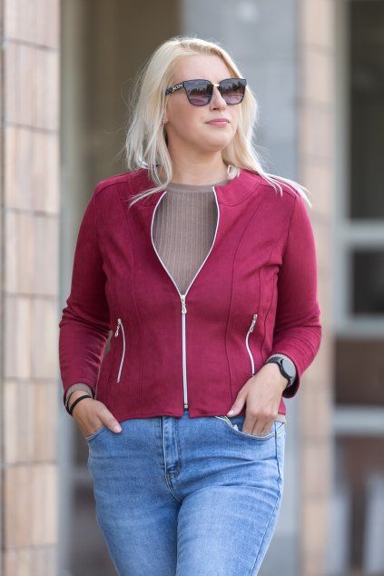 damska bunda RIVER vinova