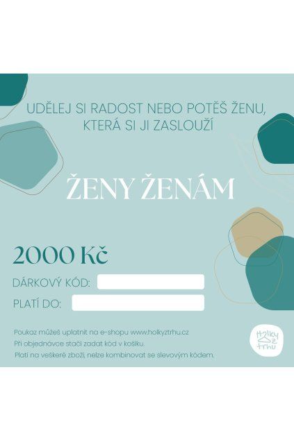 darkovy poukaz 2000 Holky z trhu