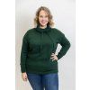 svetr s rolakem LIZZY tmave zelena