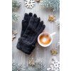 damske prstove rukavice INGE cerna