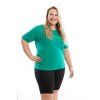 damske tricko RUNNING travove zelena