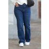 damske siroke dziny james modra redseventy denim