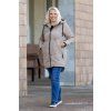 damska prechodova parka CARLY cappucino