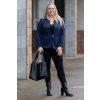 damske elegantni sako EXCLUSIVE tmave modra