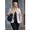damske elegantni sako EXCLUSIVE pudrova