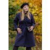 damsky elegantni kabat sigma tmave modra