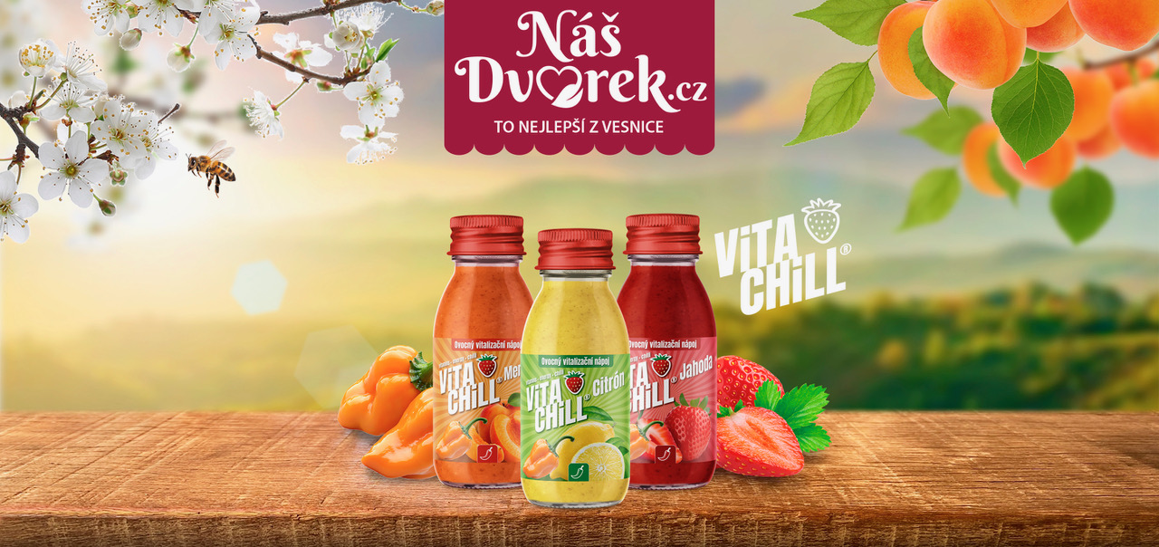 Vitachill Jahoda/Citron/Meruňka