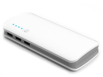 cze pl Powerbank 10000mah 3x usb microusb 2 1a power bank led svitilna powerful fast 6925 8