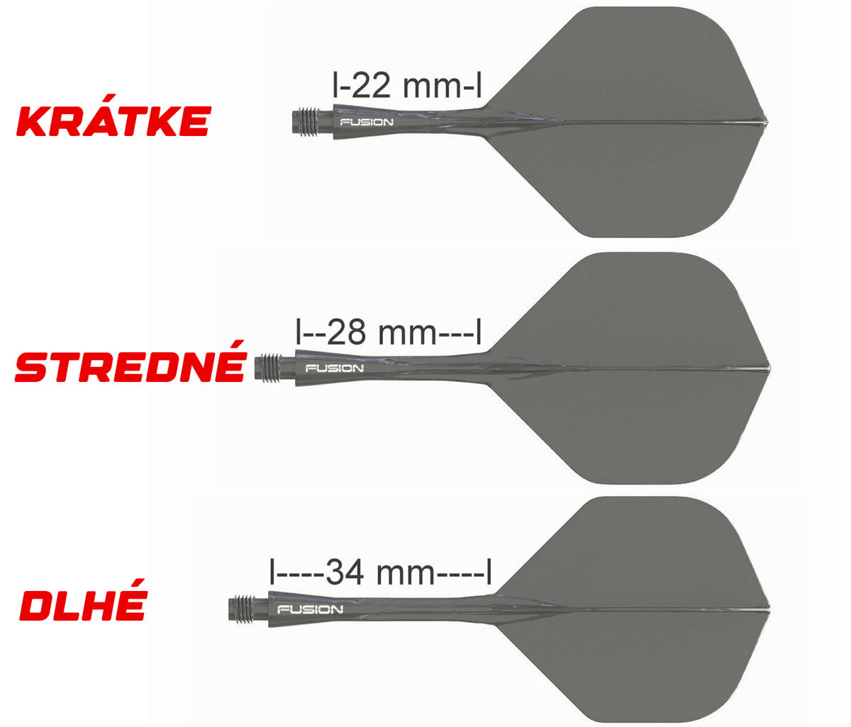 winmau letky s násadkami