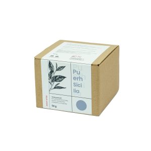 sypaný čaj puerh-sicilia