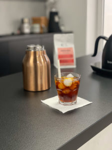 Cold Brew recept - hotový nápoj