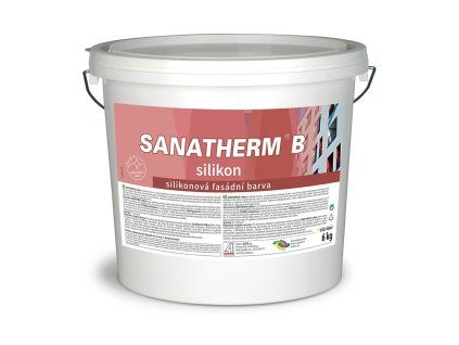 SANATHERM B silikon (Objem 6 kg, Farba biela)