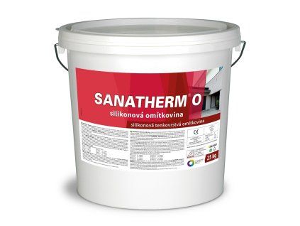 SANATHERM O silikonova omitkovina 25kg WEB