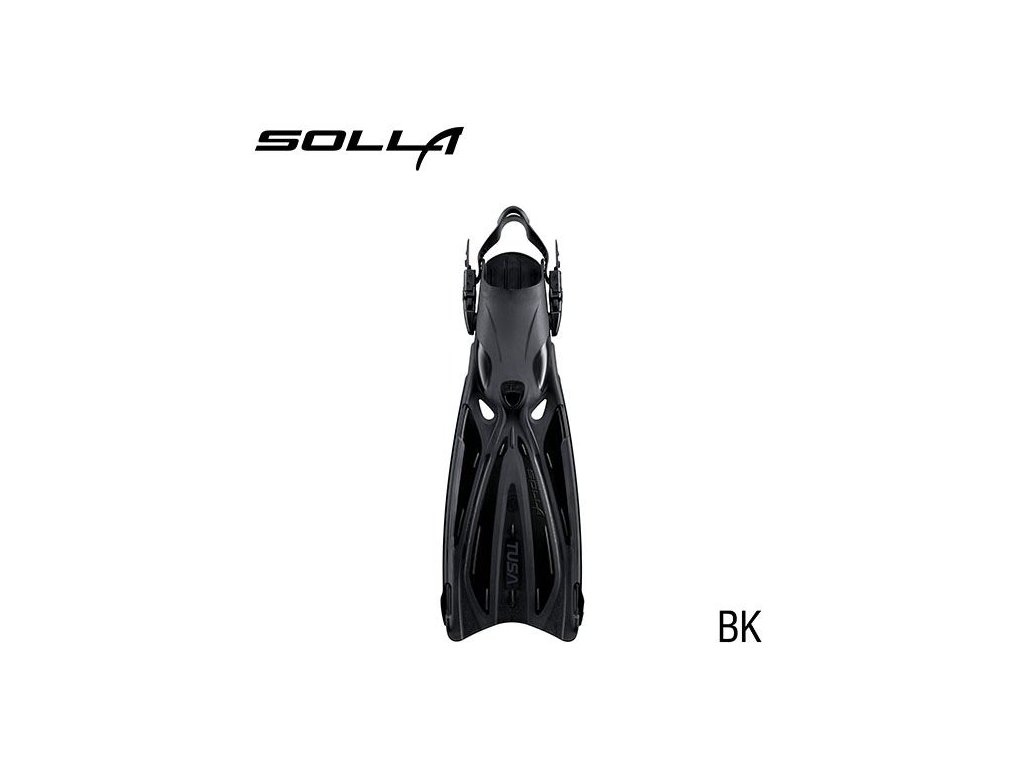 Pohľad na model BK s dôrazom na ventilačné otvory pod papučkou, ktoré znižujú odpor pri fáze kopu nahor.