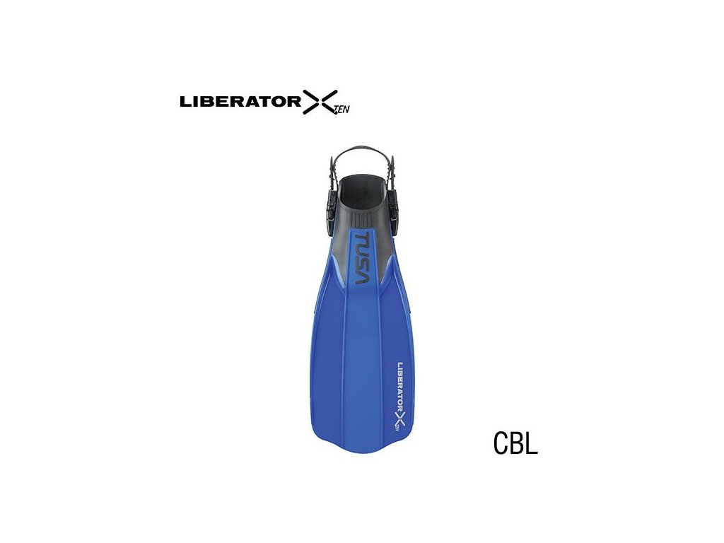 Pohľad na vertikálnu os plutvy, zobrazujúci plynulý prechod od ergonomickej topánky k listu pre efektívny prenos sily.