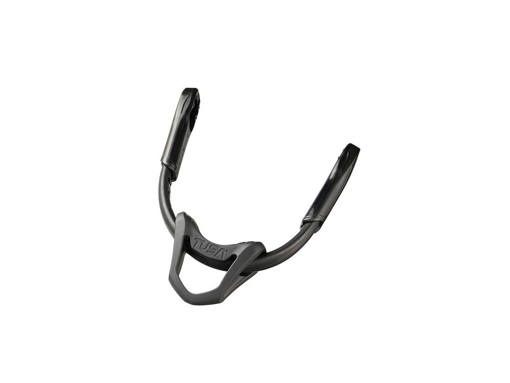 Detailné zobrazenie čiernej varianty s centrálnou tylovou opierkou pre optimálnu distribúciu tlaku na zátylok.