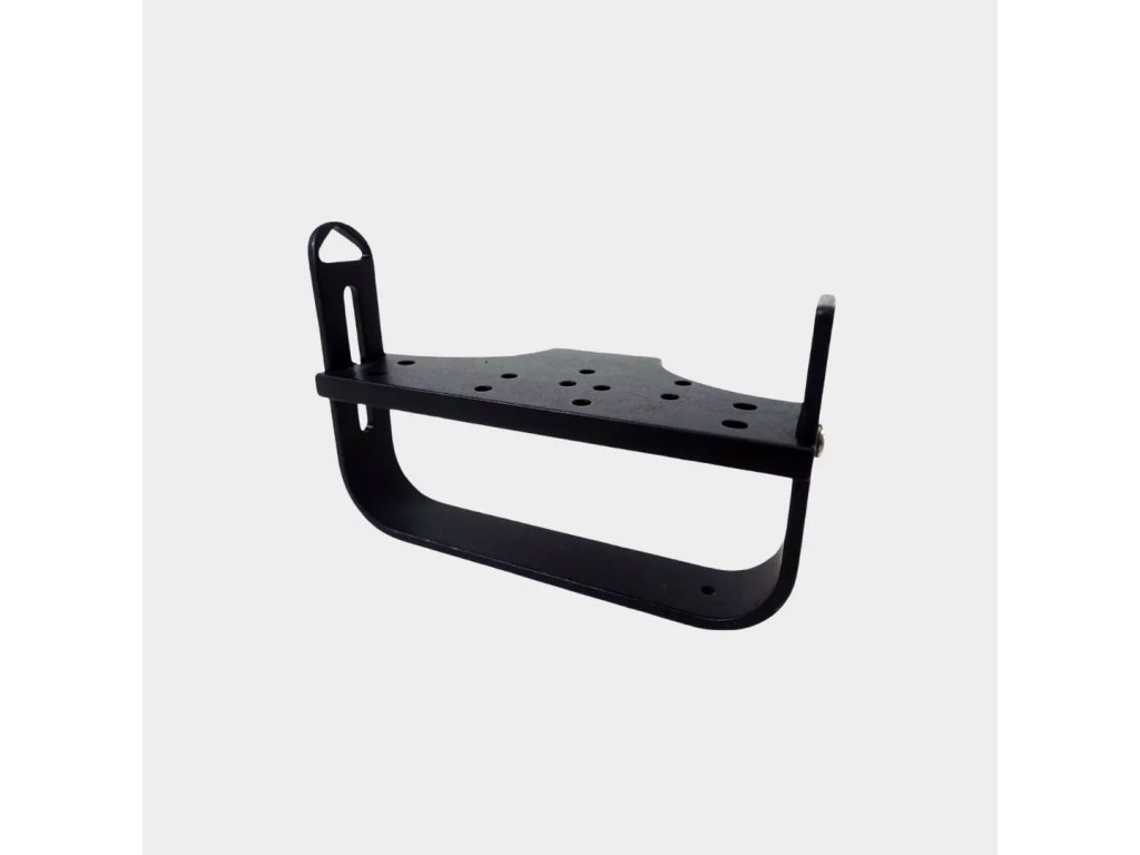 Detail bočného posuvného mechanizmu so zaisťovacími prvkami pre individuálne nastavenie výšky rúčky podľa hrúbky rukavice.